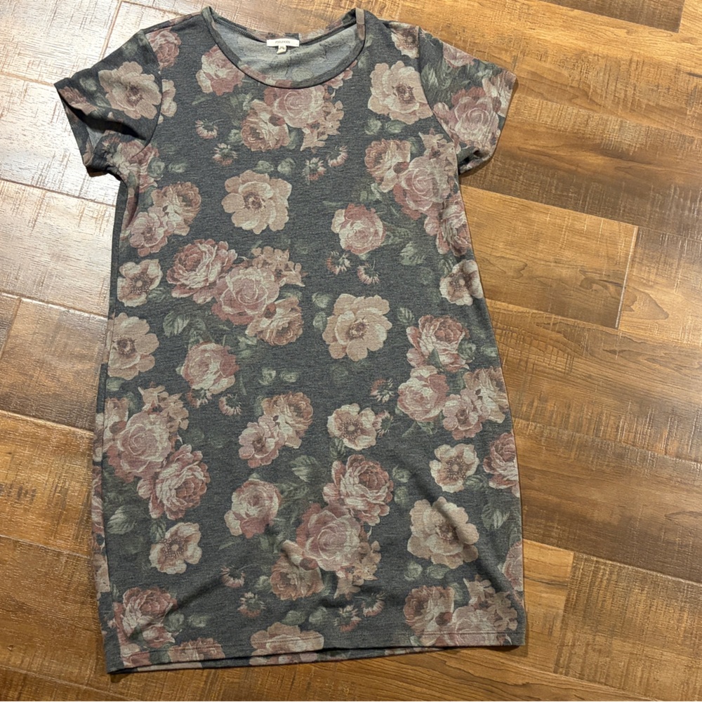 Maurices Floral T-shirt Dress